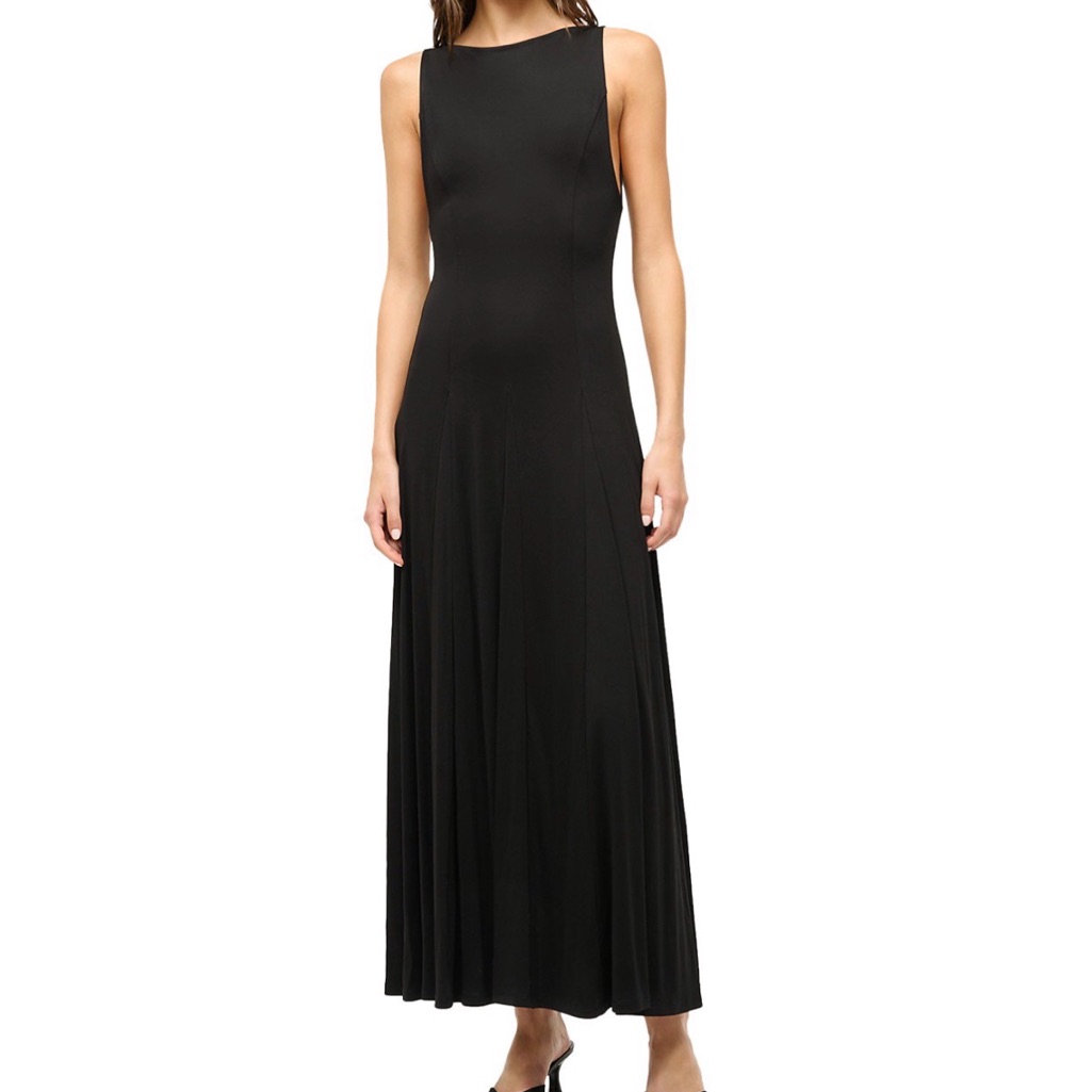 Nwt Staud Gramercy Boatneck Dress